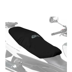 Funda Cubre Asiento GIVI S210 Impermeable Universal | Protector Sillín Moto Scooter Anti-Lluvia 117cm