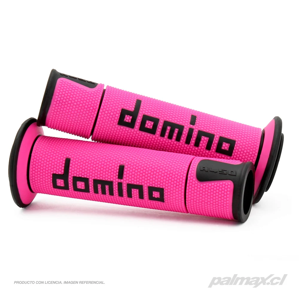 Puños para motos de calle/carrera -450 | Domino Fucsia