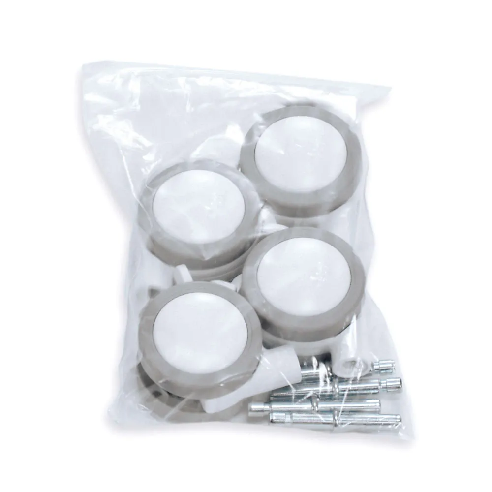 Set 4 rodinhas para móvel muda fraldas Dadá ref. D100 · WRU-71