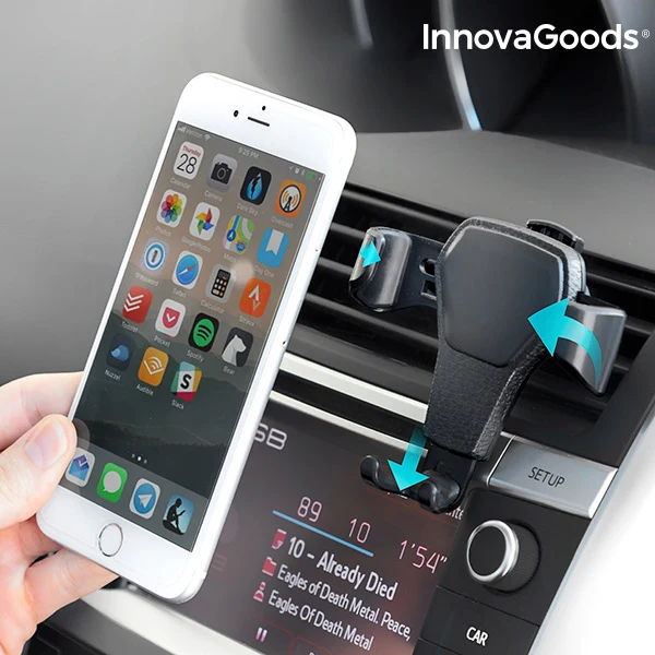 Suporte Gravitacional de Telemóveis para o Carro InnovaGoods