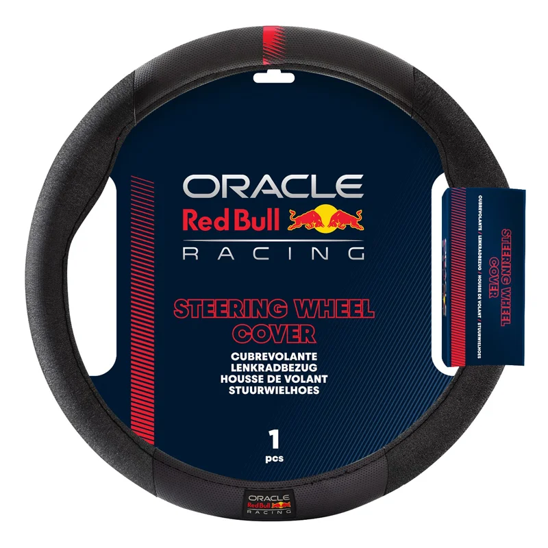 Red Bull Oracle capa universal para volante - TYpe 01 - Preto/Vermelho