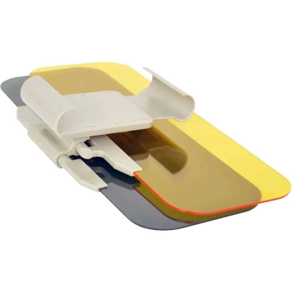 Carpoint 2-em-1 Extensor de viseira solar amarelo