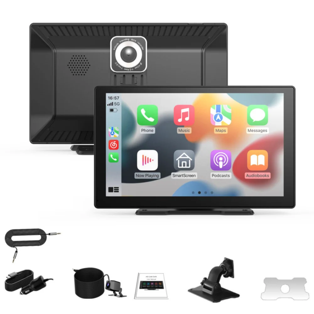 Ecrã Automóvel Navegação Sem Fios CarPlay Android Auto