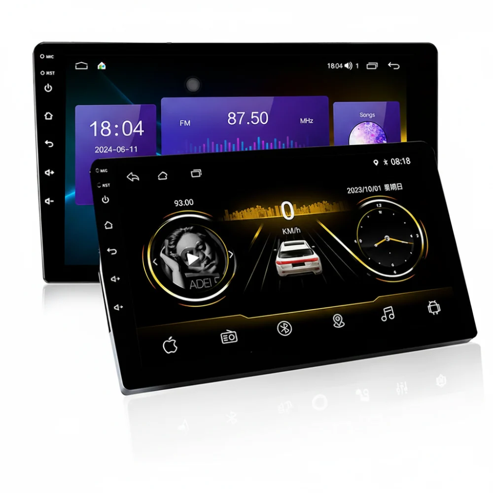 Rádio Automóvel Ecrã Tátil de 10 Polegadas com Wifi e Multimédia