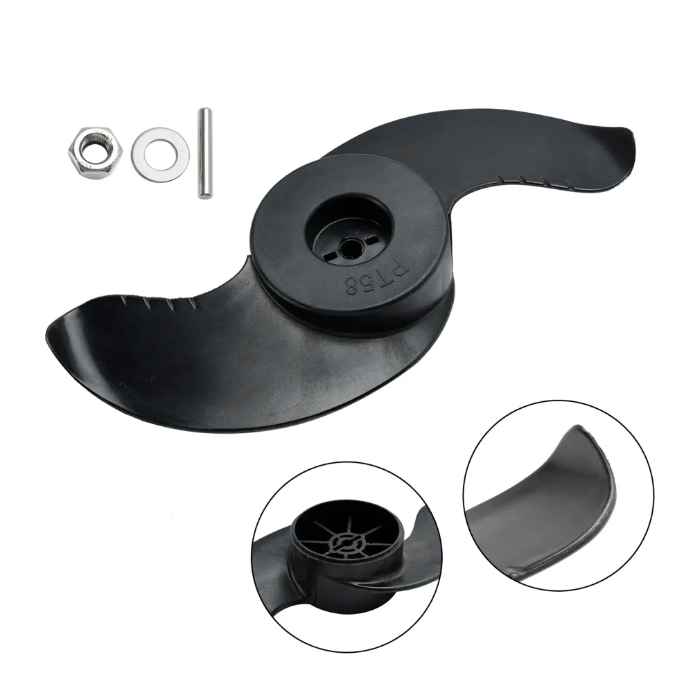 Motor de pesca de corrico com hélice Weedless Wedge 2 para 3-5/8" Diâmetro do motor 2091160