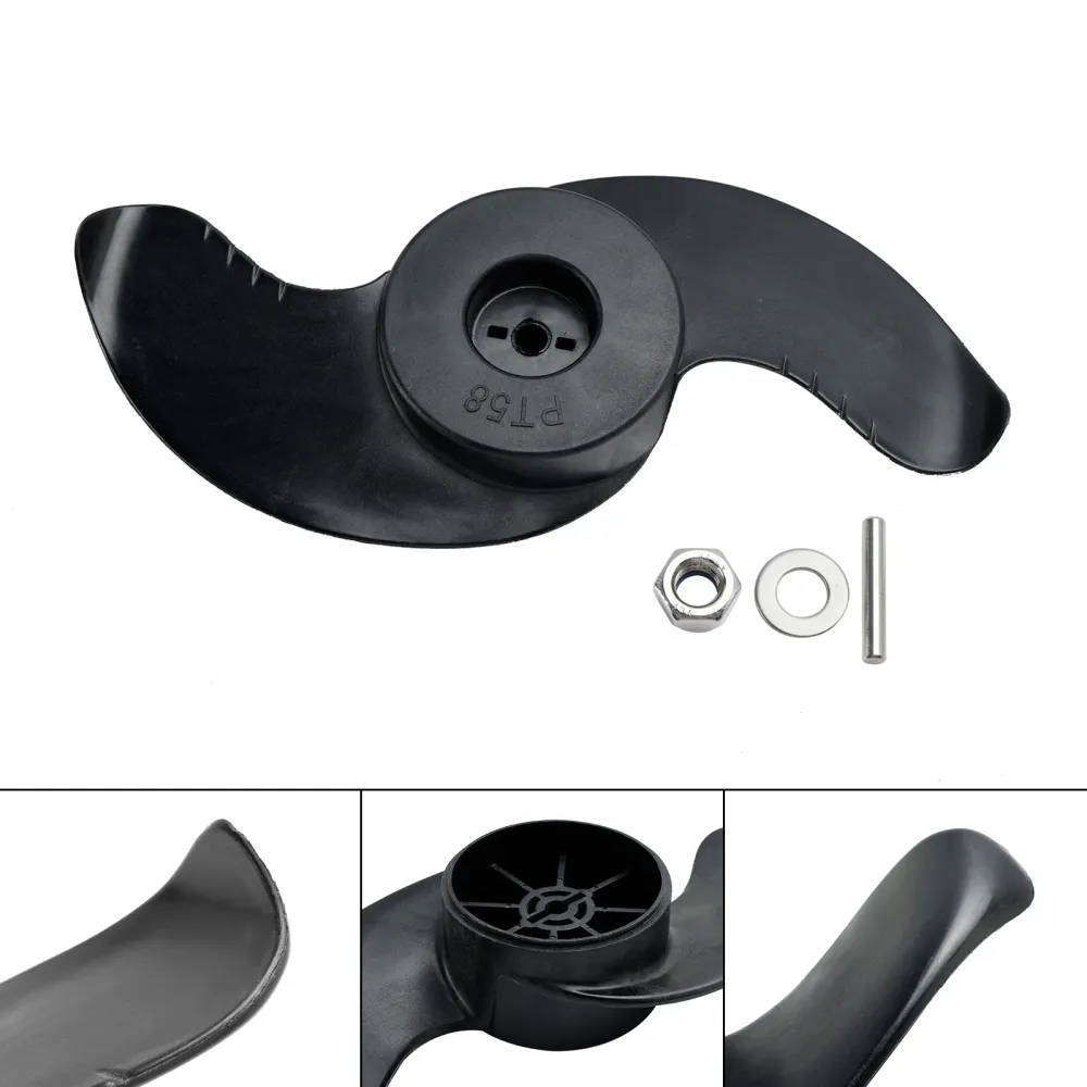 Motor de pesca de corrico com hélice Weedless Wedge 2 para 3-5/8" Diâmetro do motor 2091160