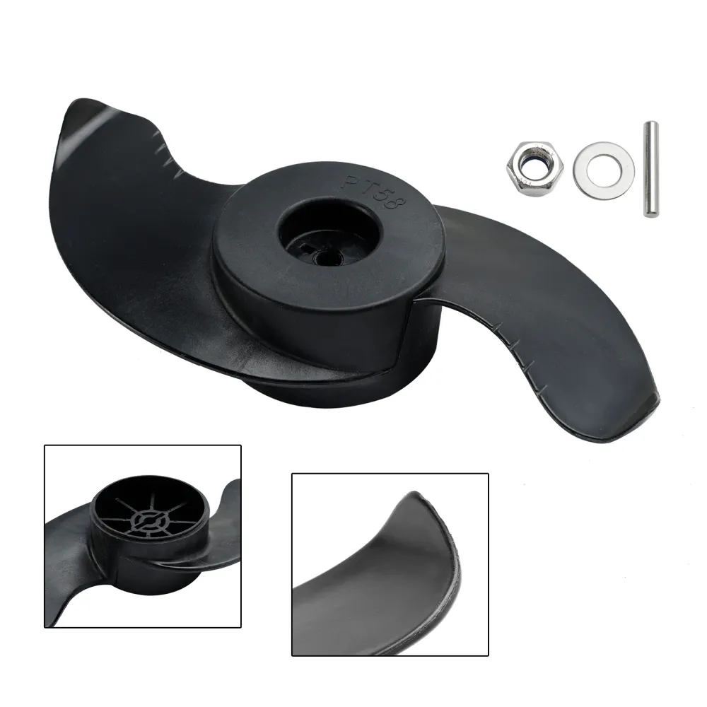 Motor de pesca de corrico com hélice Weedless Wedge 2 para 3-5/8" Diâmetro do motor 2091160