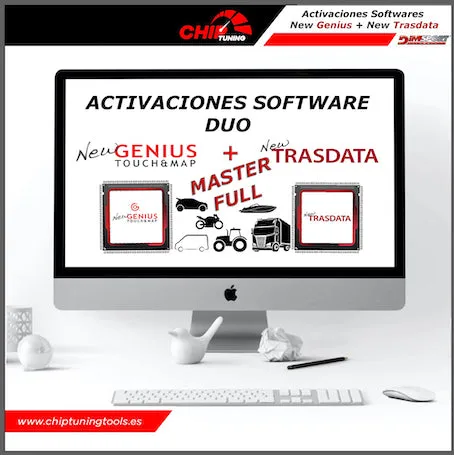 Activación Master DUO New Genius & New Trasdata FULL Dimsport