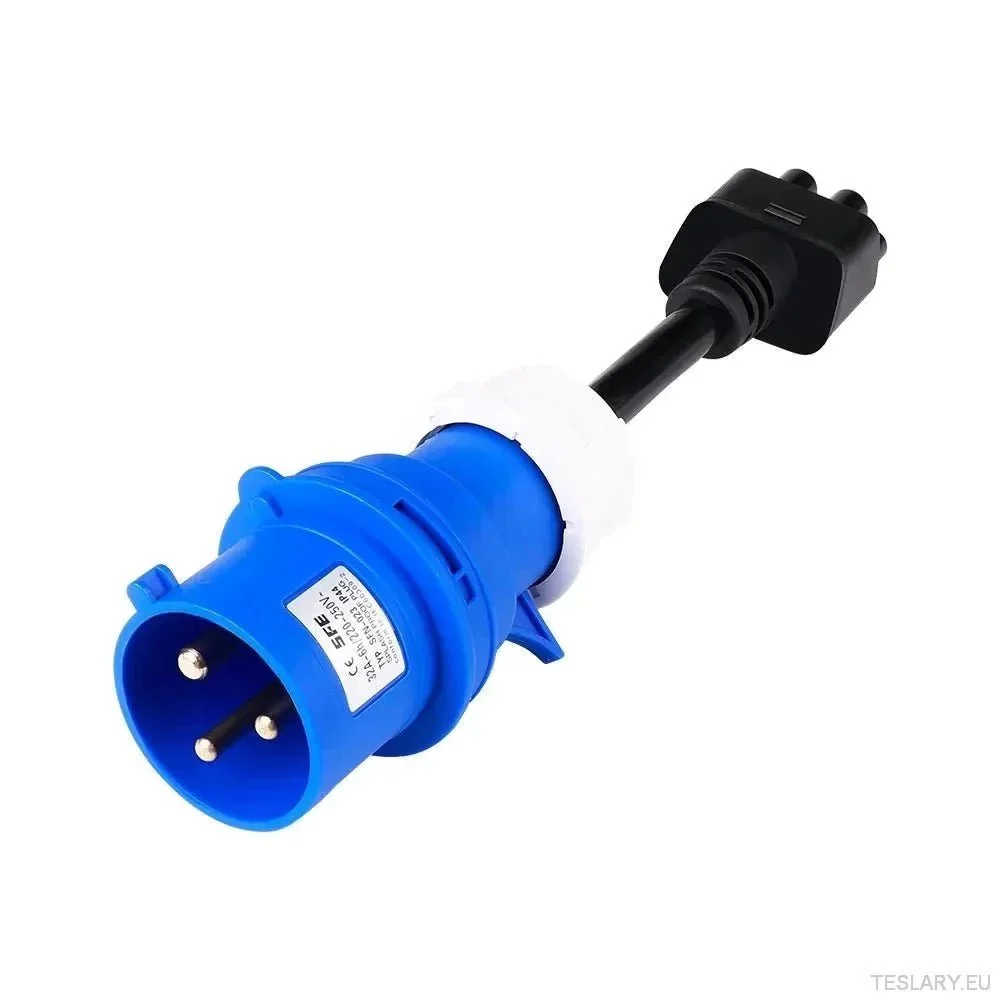IPENGEN TESLA Modelo 3 Adaptador CEE - 32A 240V EV Extensão do carregador