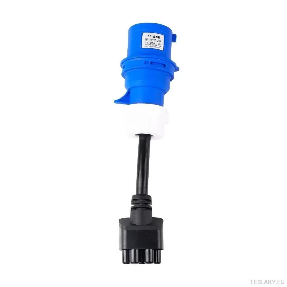 IPENGEN TESLA Modelo 3 Adaptador CEE - 32A 240V EV Extensão do carregador