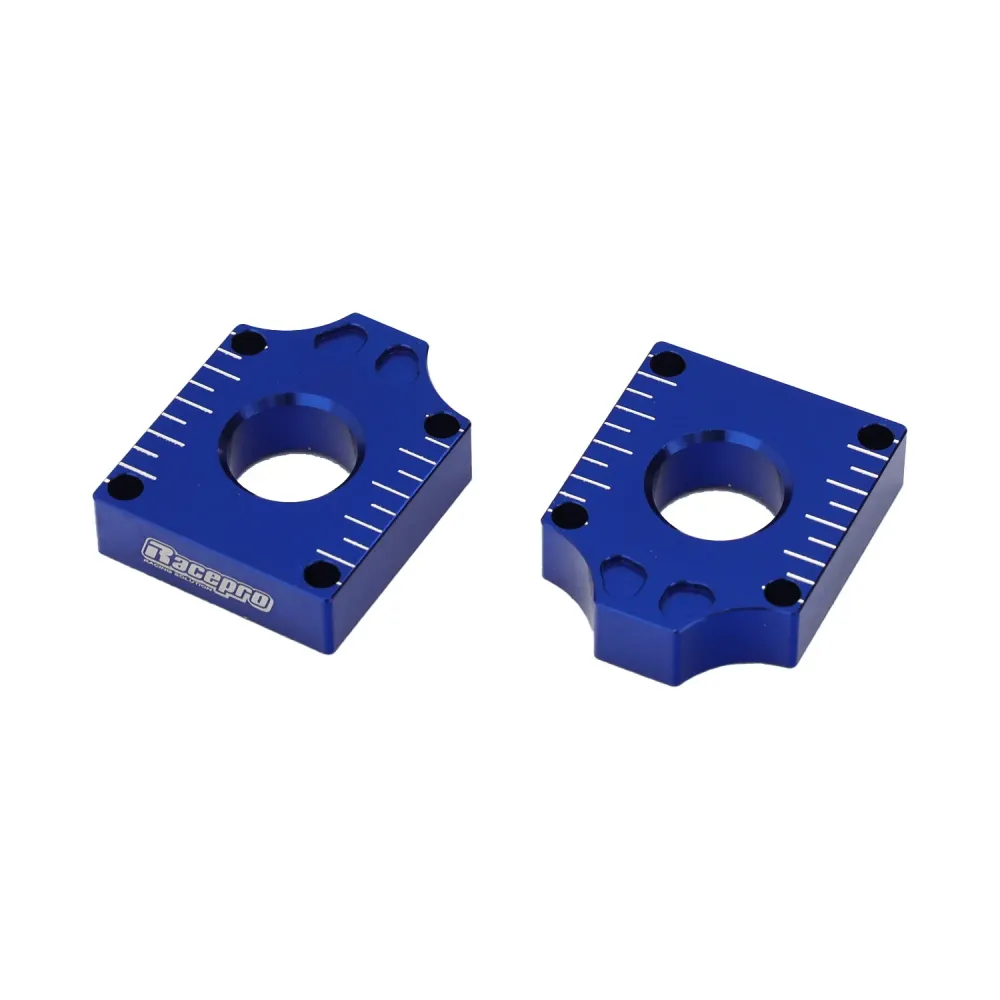 AFINADORES DO EIXO TRASEIRO YAMAHA YZ 65/85 - AZUL