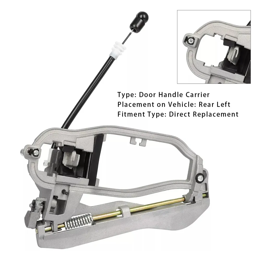 Traseira da porta esquerda, portadora externa 51228243635 para BMW E53 x5