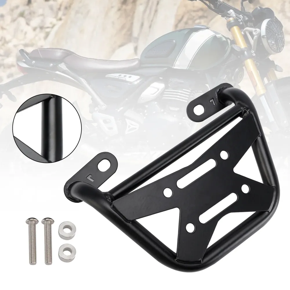 Bolsa lateral Racks Selddlebag Suporte de montagem FIT Esquerda para Scrambler Speed 400 T4