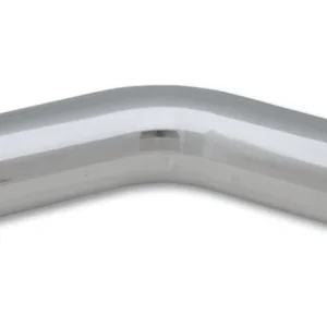 Vibrant .75in O.D. Universal Aluminum Tubing (45 Degree Bend) - Polished