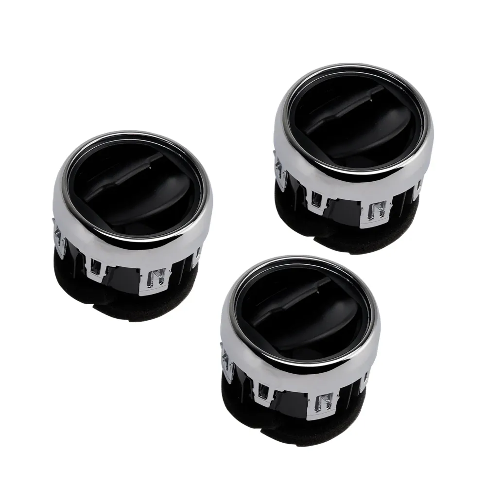 3x Painel Center /C Air Vent Louvre FR3Z-19893-AE para Ford Mustang 2015-2022