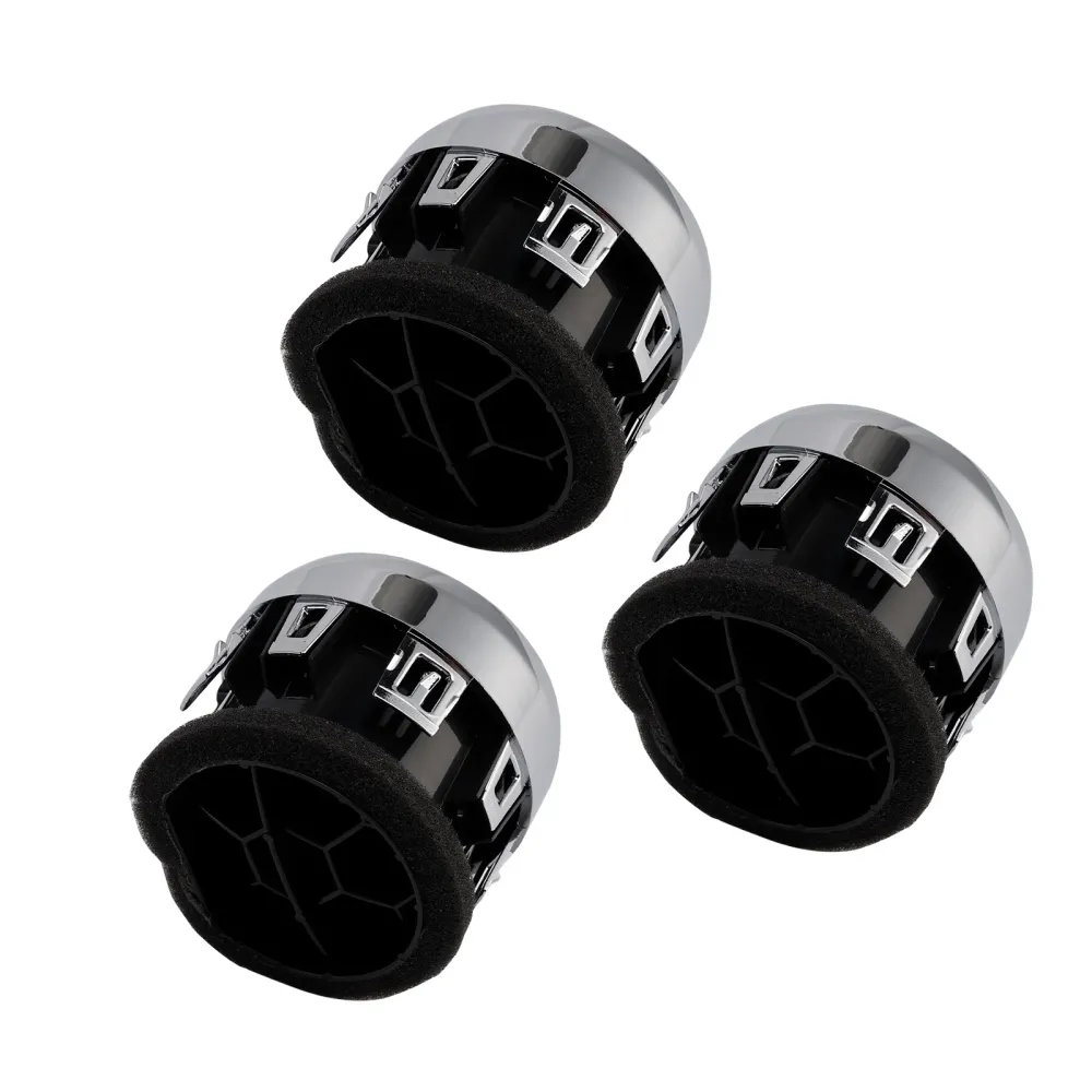 3x Painel Center /C Air Vent Louvre FR3Z-19893-AE para Ford Mustang 2015-2022