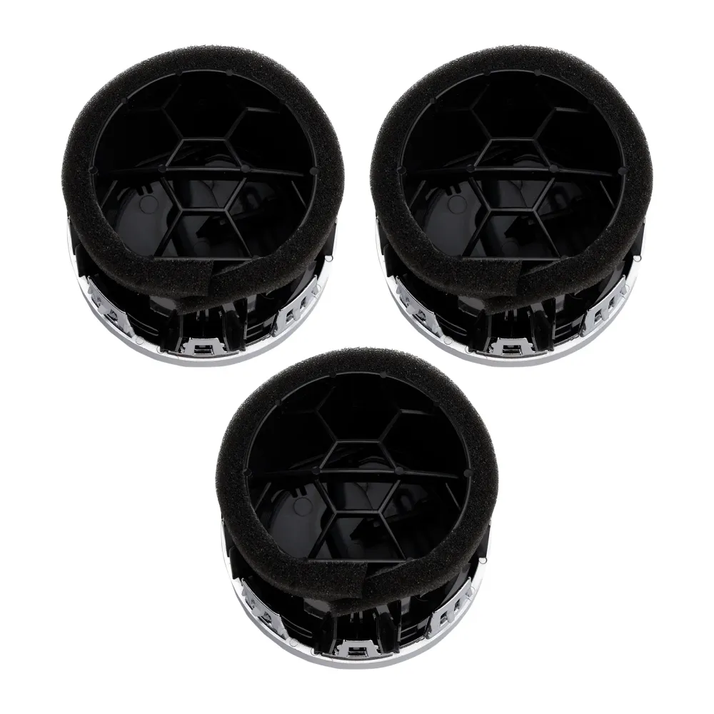 3x Painel Center /C Air Vent Louvre FR3Z-19893-AE para Ford Mustang 2015-2022