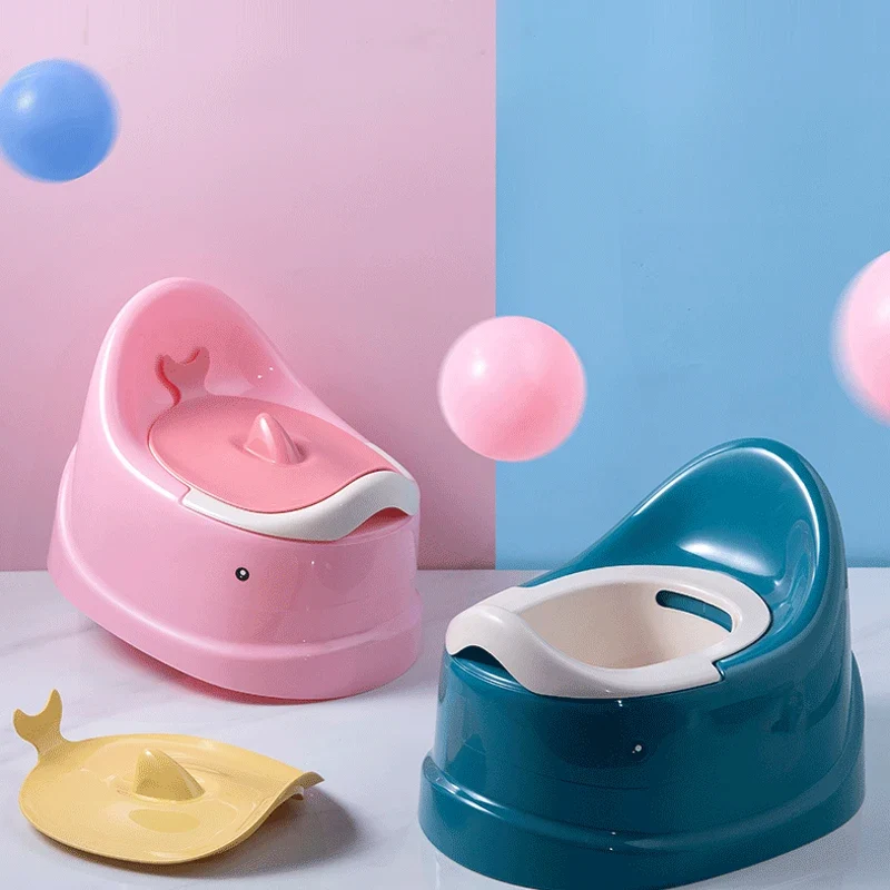 Potty Baleia Antiderrapante com Tampa