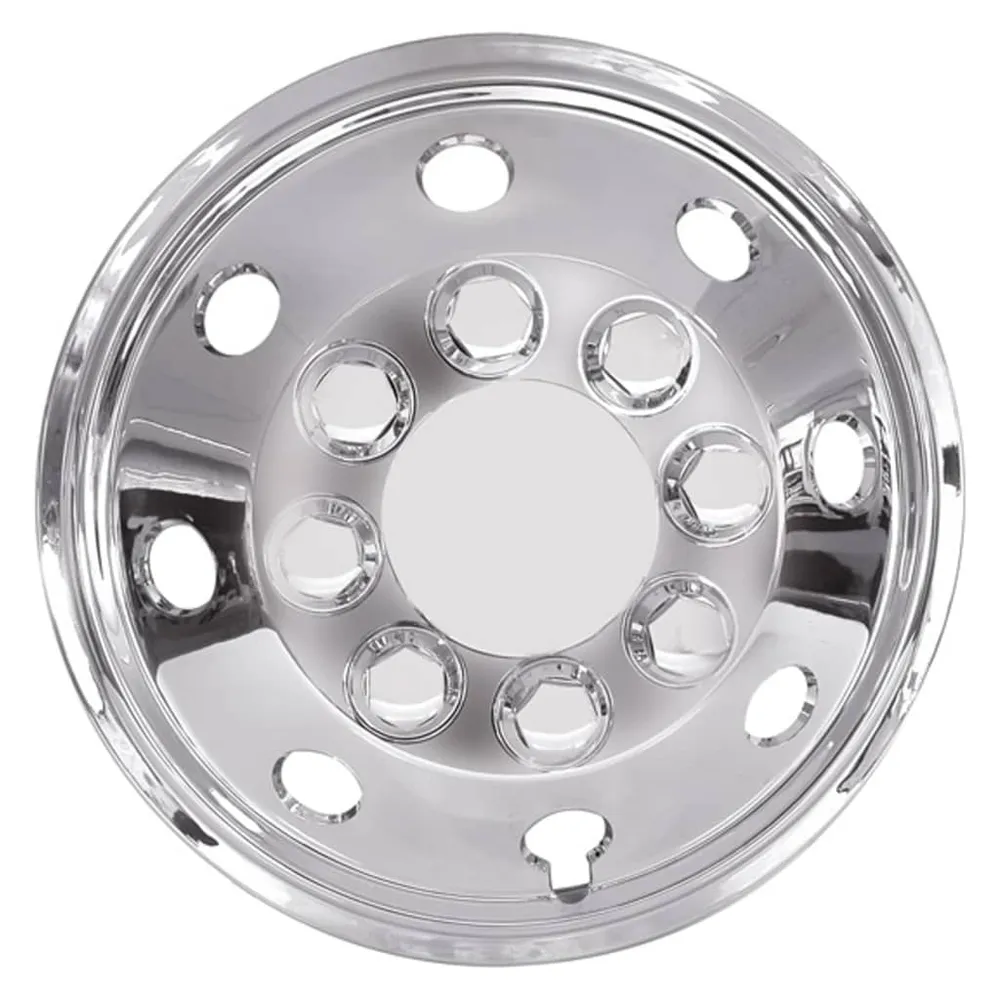 Carpoint Conjunto de tampões de roda esférico 41 cm cromado