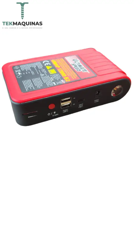 Auxiliar de partida automática móvel ULTIMATE SPEED com banco de potência UMAP 12000 B2