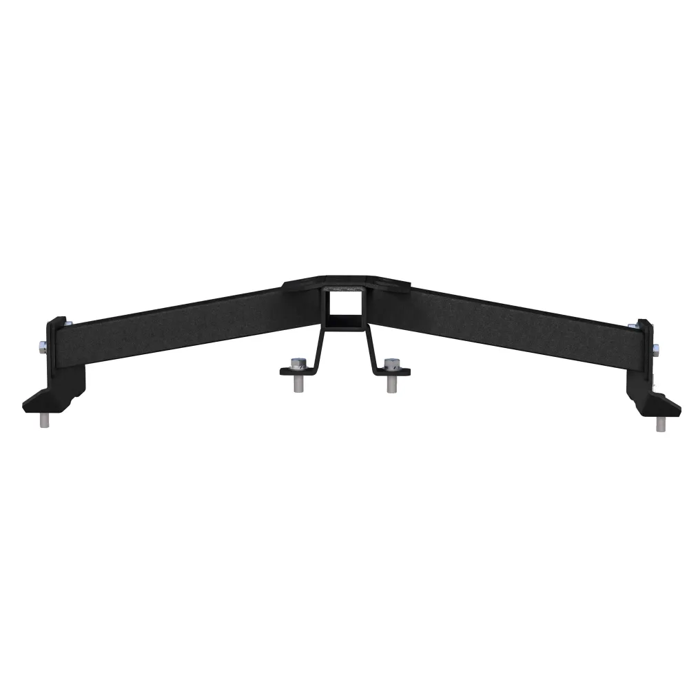 Carbon Steel Class 3 Trailer Hitch 2 Inch Square Receiver Compatible 1999-2013 Chevrolet Silverado and GMC Sierra Selected...