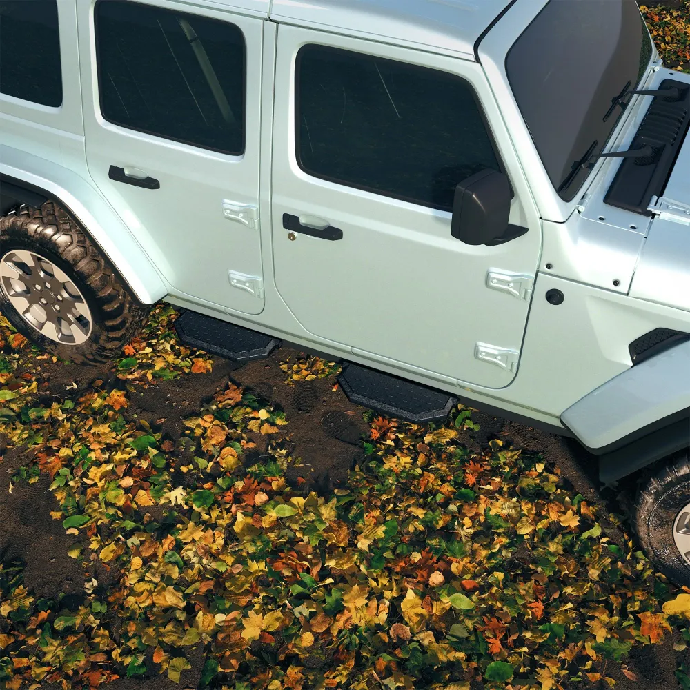 Running Boards 2018-2025 Jeep Wrangler JL 2020-2025 Jeep Gladiator JT 4 Doors