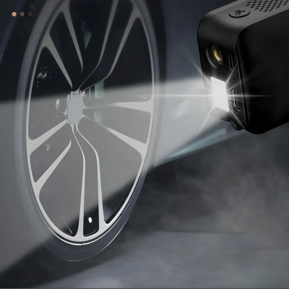 Compressor de Ar Portátil Carros Motos Bicicletas Infláveis