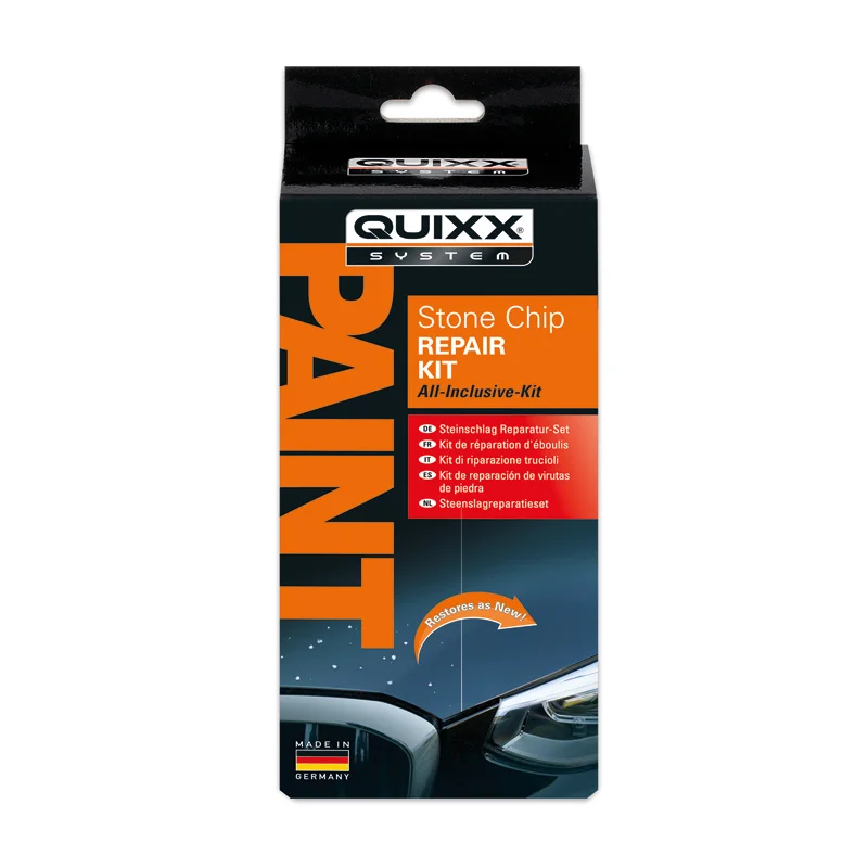 Kit reparação pintura riscos e picadas Quixx - Preto