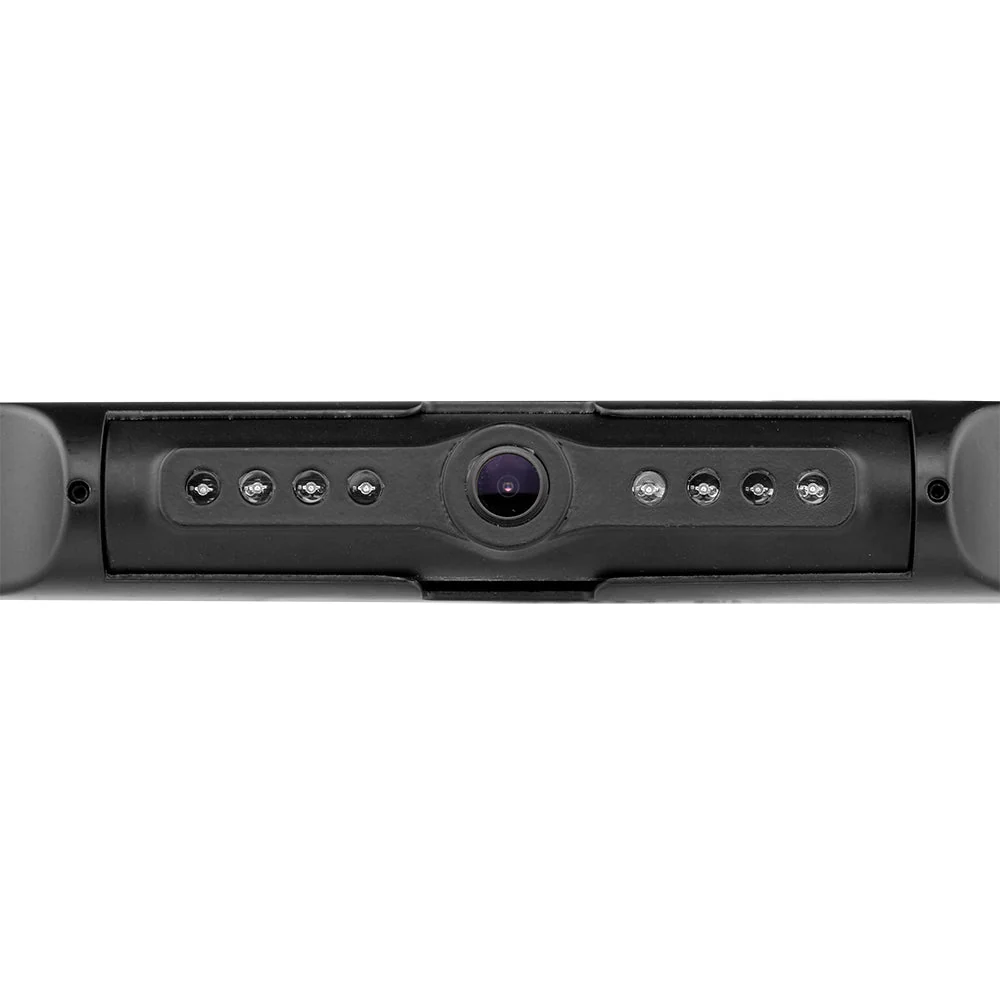 RCS2IN1LP-B Waterproof Reverse Camera and Backup Buzzer License Plate