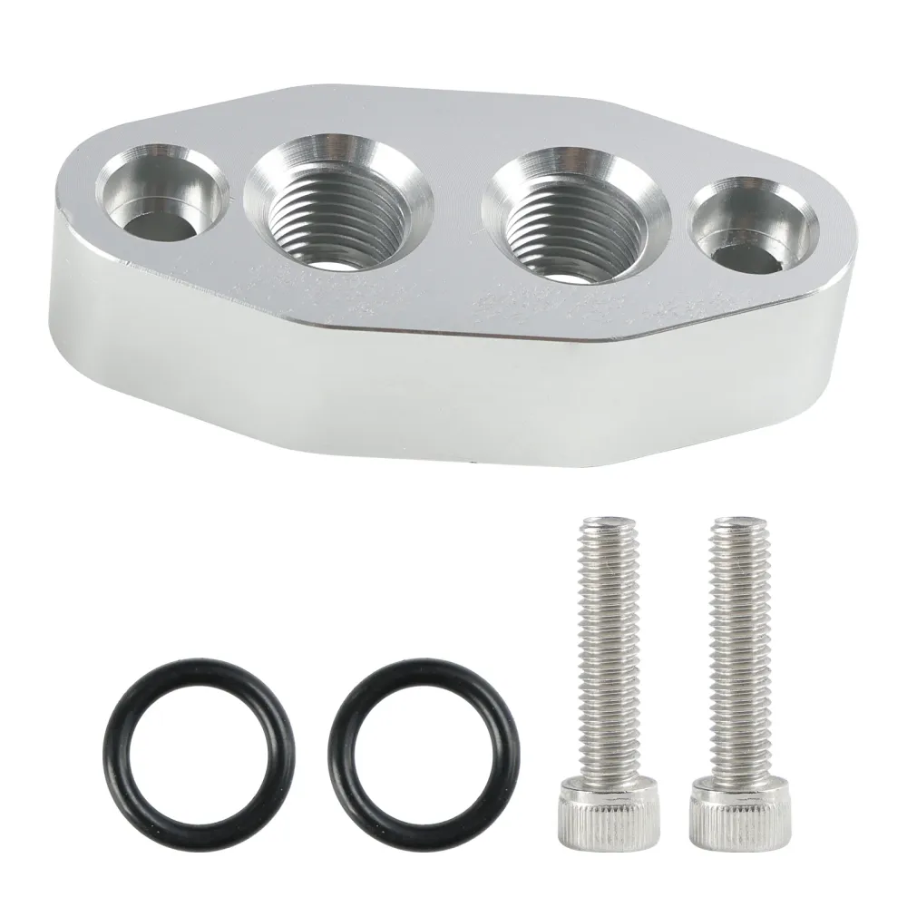 Adaptador de resfriador de óleo 6an Orb orb orbing /OUT Placa de porta LS1 LSX LS3 LS LS2 LS3 551600