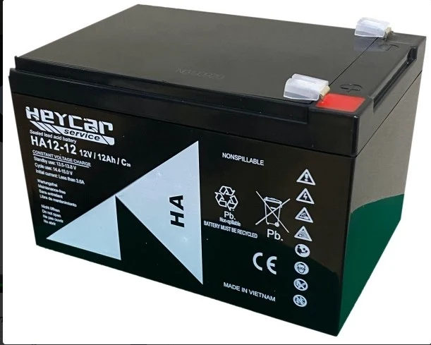 Bateria plomo 12V 12Ah (151x98x101mm) BASEDJ