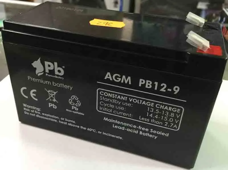 Bateria De Plomo 12v 9 AMP BaseDJ