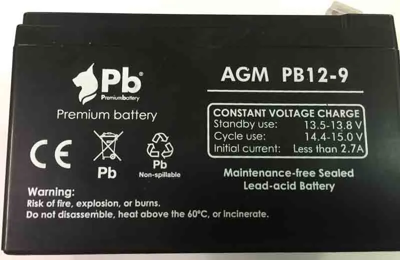 Bateria De Plomo 12v 9 AMP BaseDJ