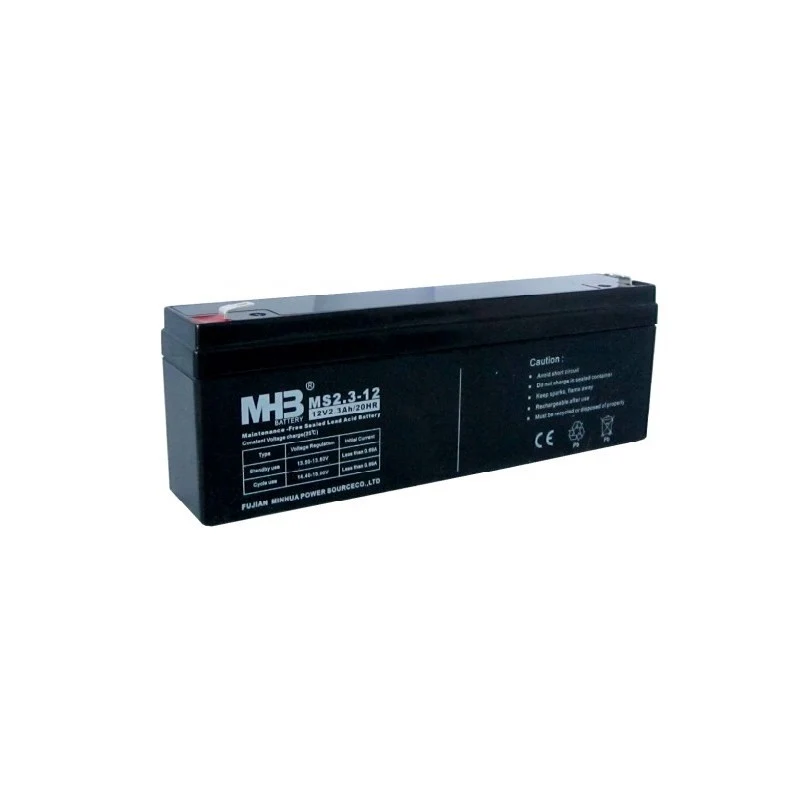 Bateria Plomo 12v 2,3 amperios BASEDJ