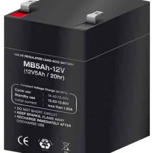 Bateria de plomo 12V / 5A Electronica Molgar