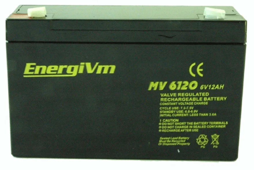 Bateria de plomo 6V 12A LP6-12 Fullwat