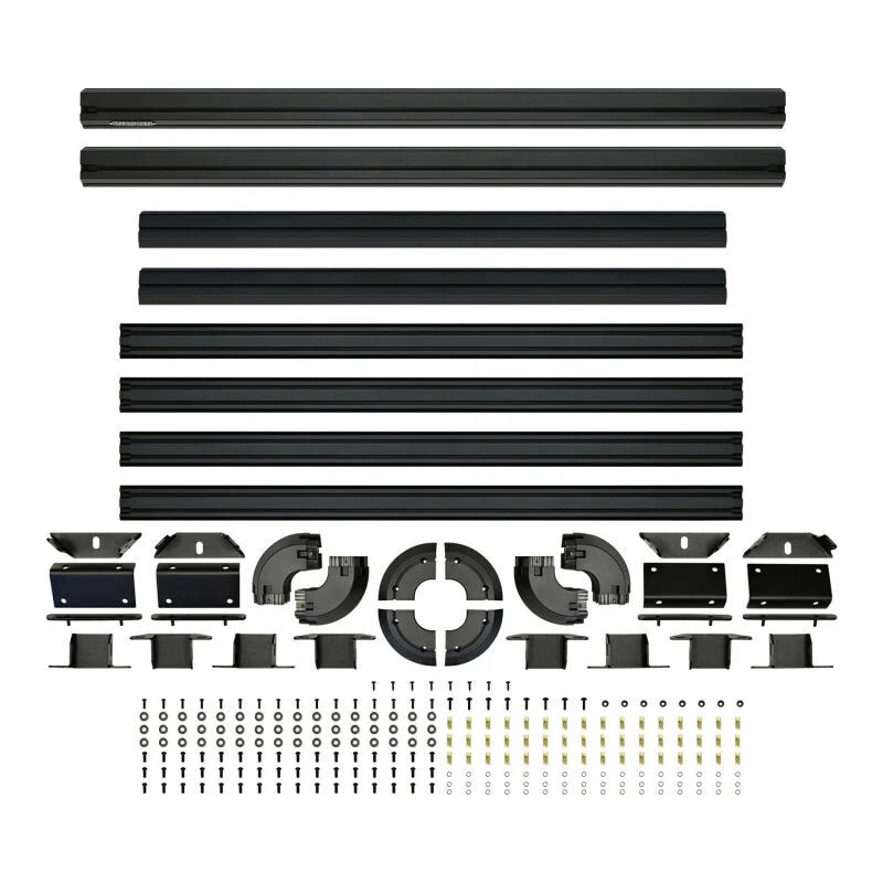 Westin EXP Roof Rack Full Size EXP Truck Cap (RACK ONLY - NO CAP) 50x58in. - Tex. Blk
