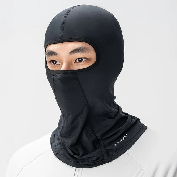 Máscara Facial Wozinsky WKM-01B Para Motociclo e Bicicleta - Preta