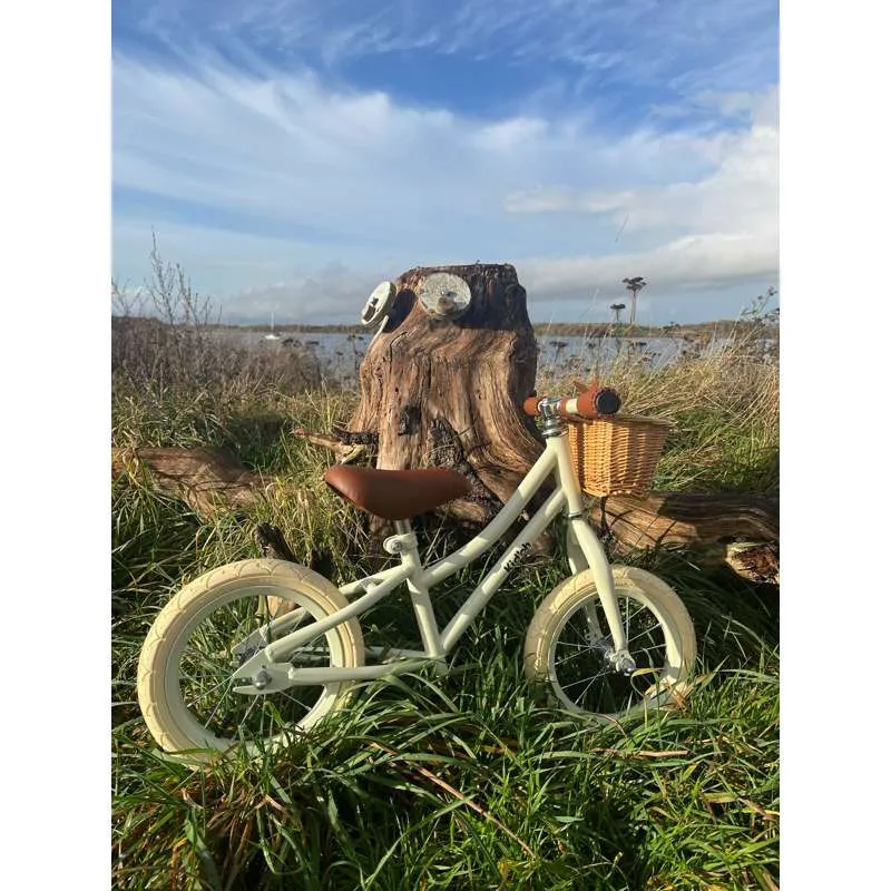 Kid'oh Bicicleta de equilíbrio com cesto - Sage Sand