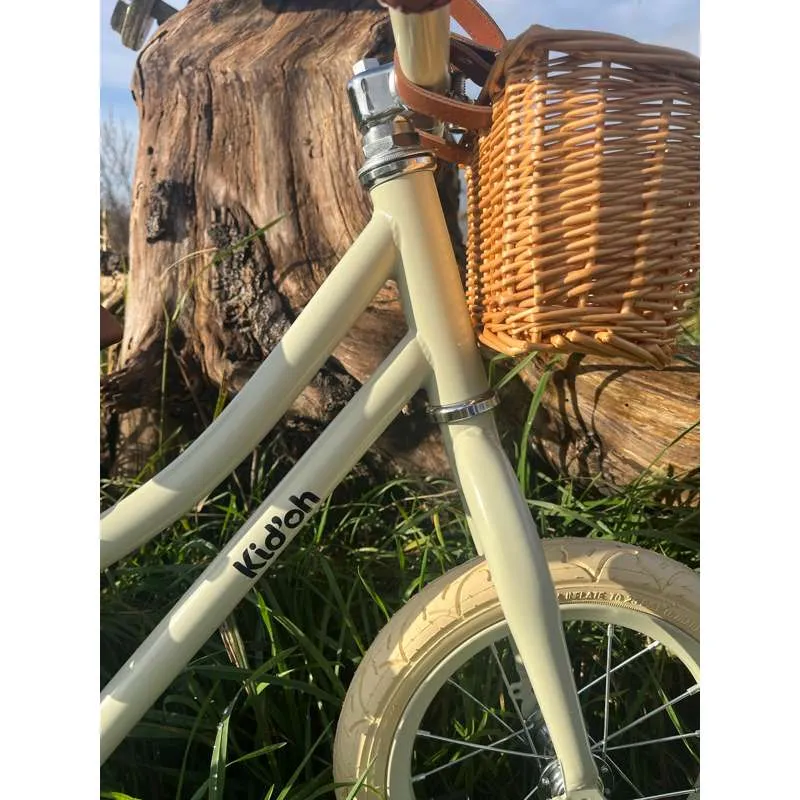 Kid'oh Bicicleta de equilíbrio com cesto - Sage Sand