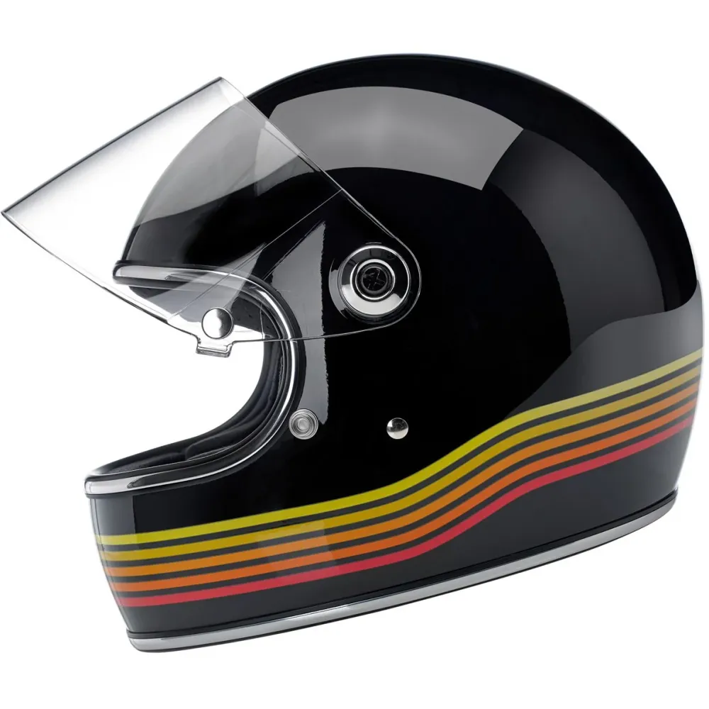 Capacete Biltwell Gringo S Gloss Black Spectrum