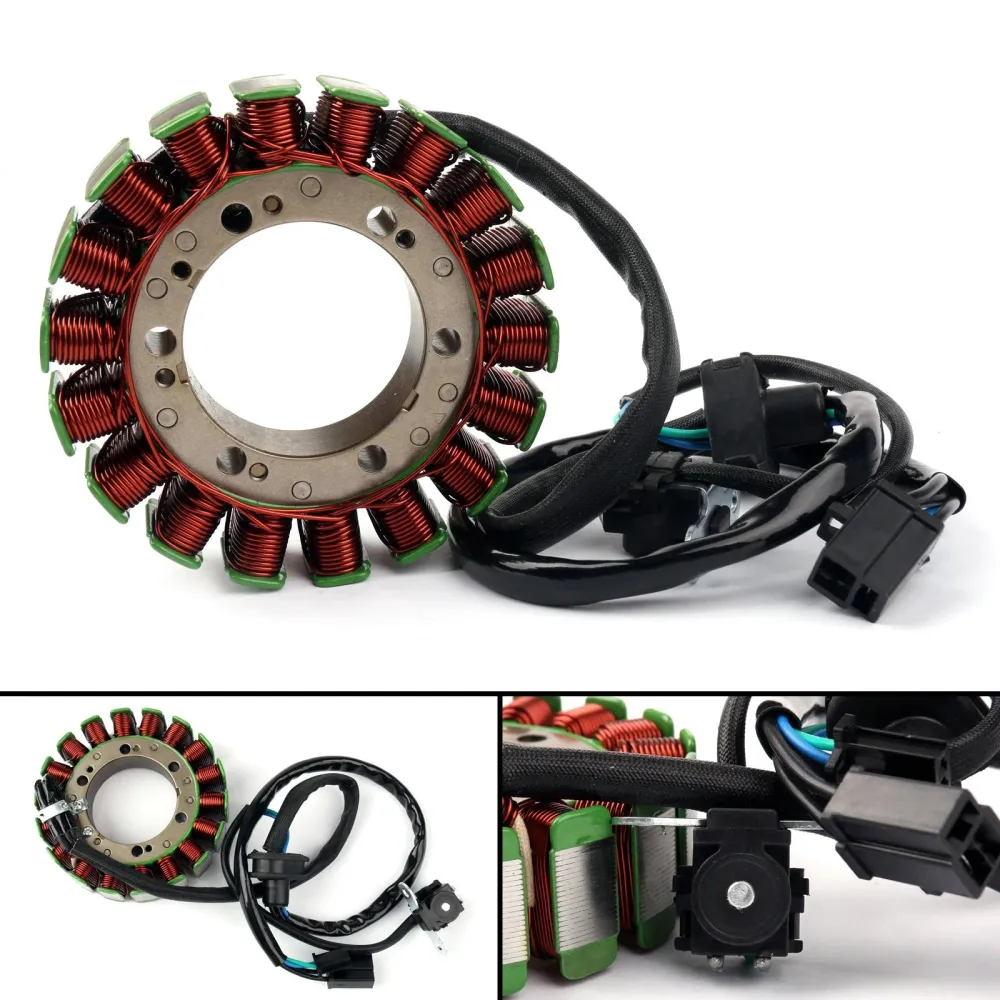 Bobina do estator gerador para Suzuki VL800 Volusia 800 K1/K2/K3/K4 (2001-2005) Genérico