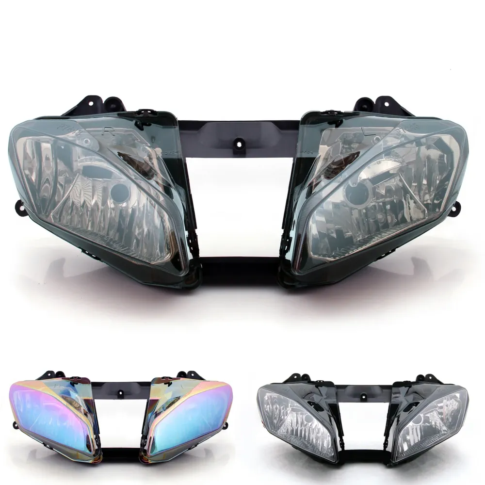 2008-2012 Yamaha YZF 600 R6 Front Headlight Headlamp Assembly Generic Clear