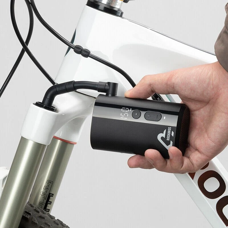 Bomba de Ar Portátil 150 PSI Bateria 5000 mAh Ecrã LCD