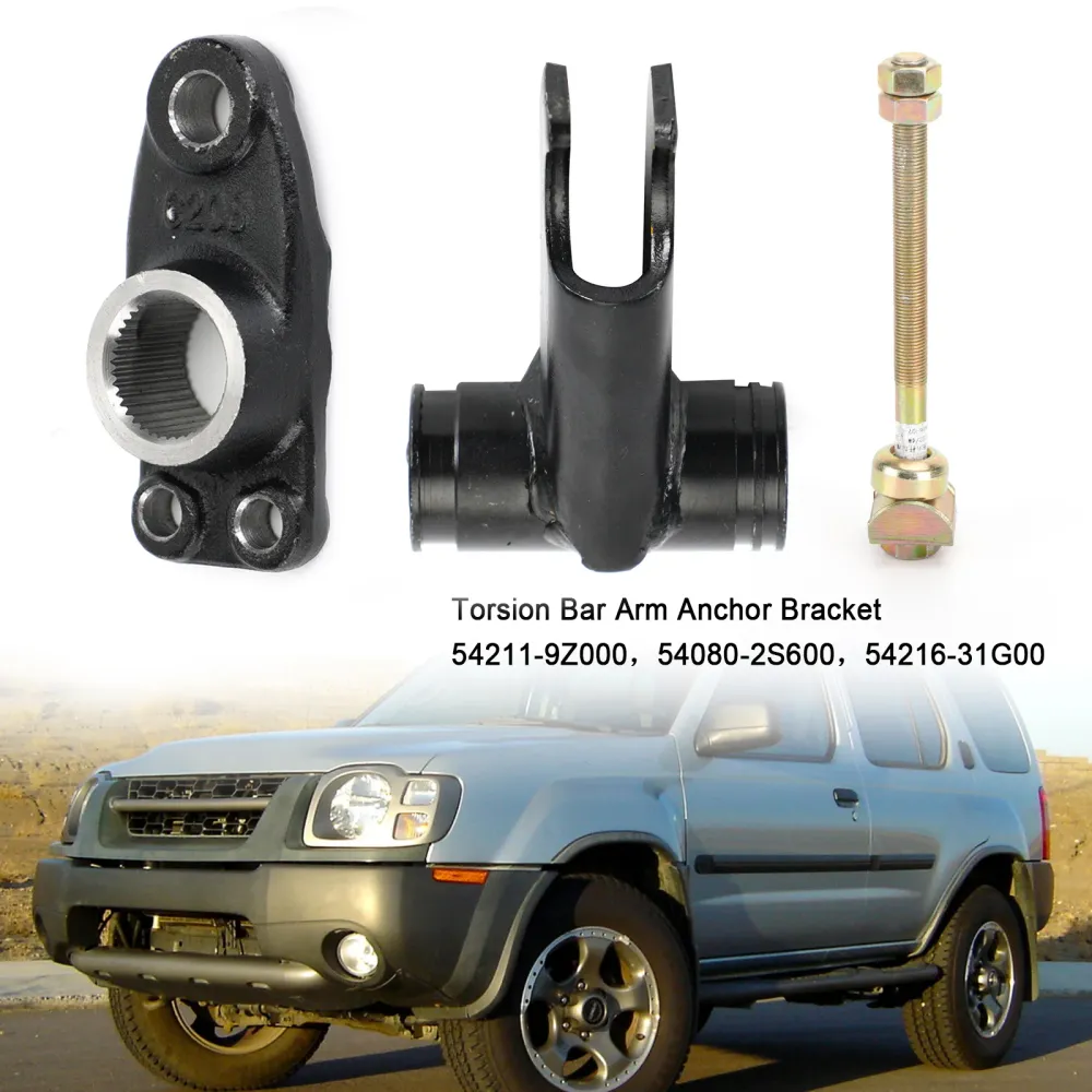 Suporte para âncora do braço da barra de torção do lado esquerdo para Nissan Xterra Frontier V6 1999-2004