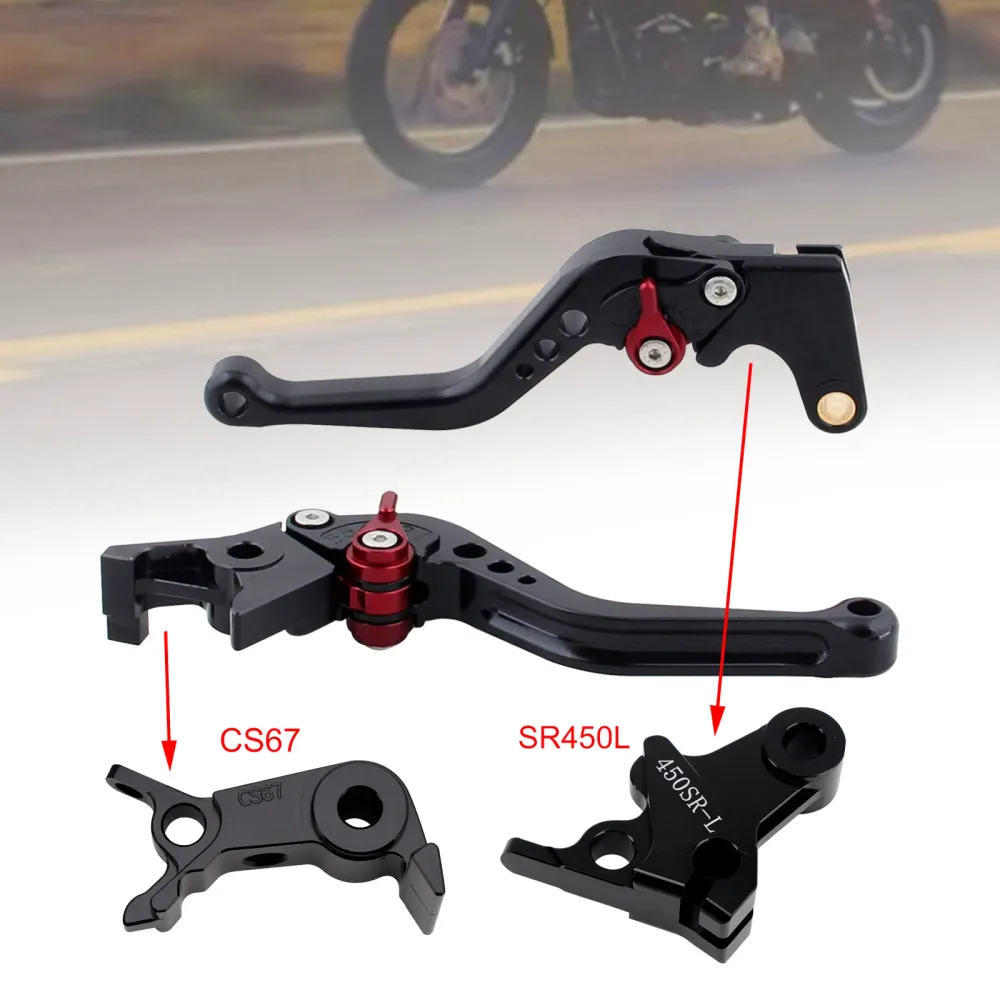 NEW Short Clutch Brake Lever fit VOGE DS900X 900DSX 2024-2026 Black