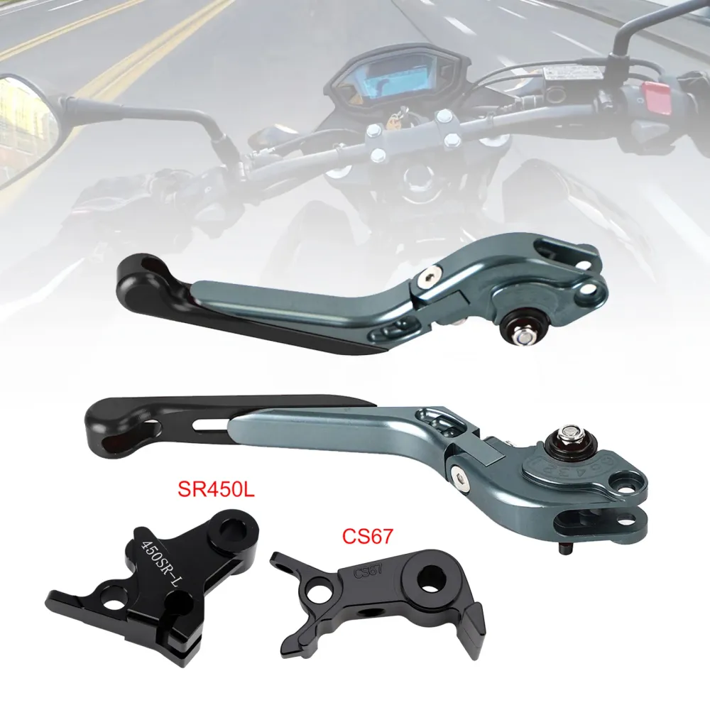 Adjustable Clutch Brake Lever fit VOGE DS900X 900DSX 2024-2026 Black