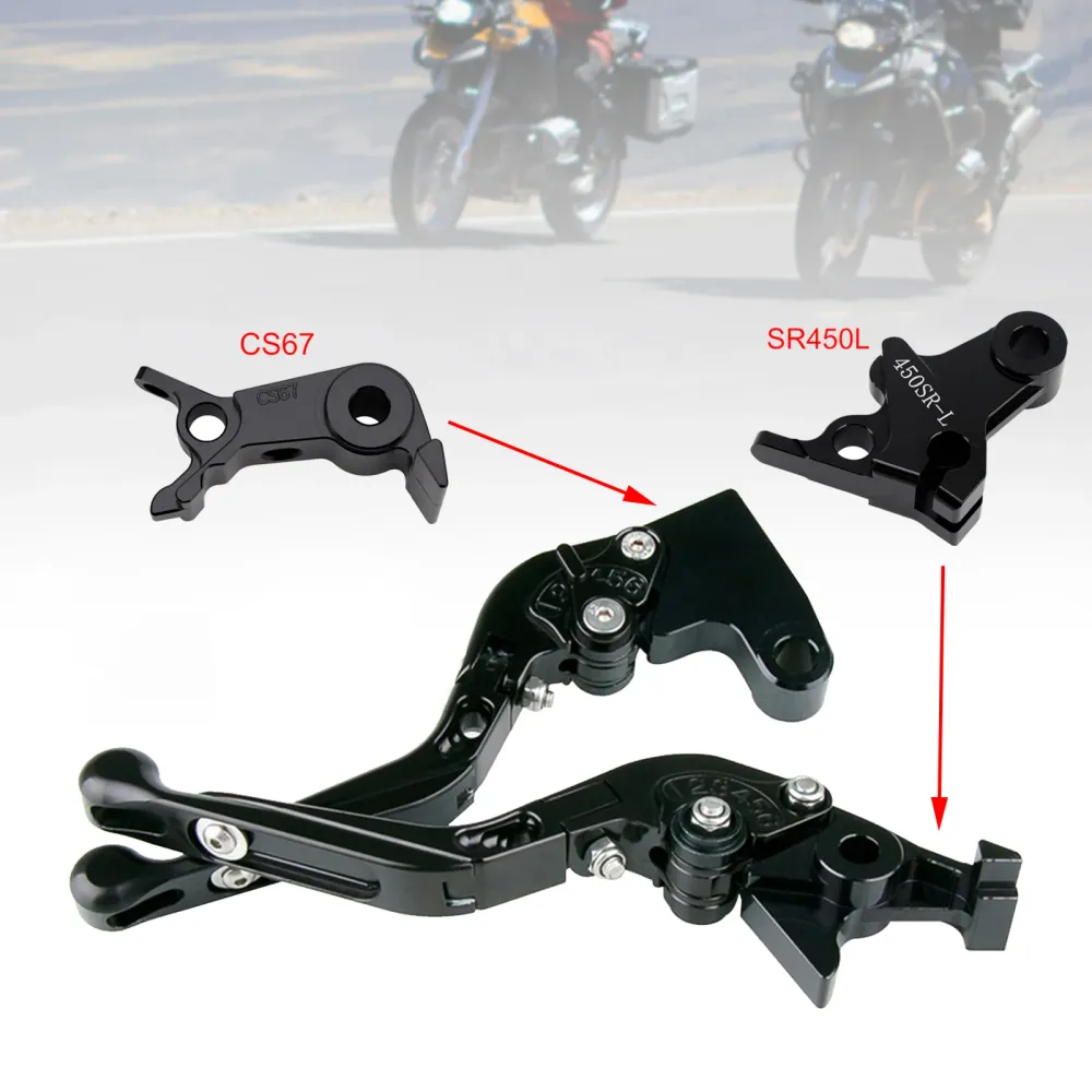 Adjustable Clutch Brake Lever fit VOGE DS900X 900DSX 2024-2026 Black