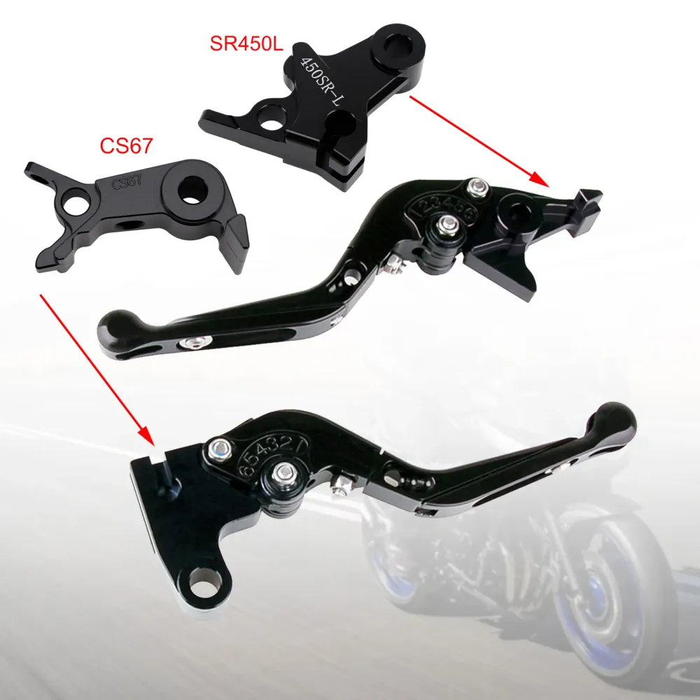 Adjustable Clutch Brake Lever fit VOGE DS900X 900DSX 2024-2026 Black