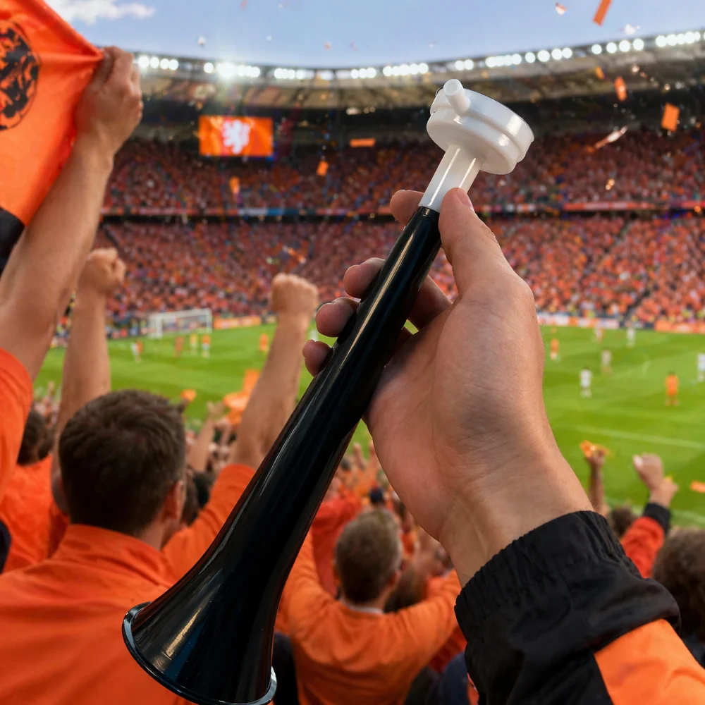Alarme de Som Portátil e Prático para Estádio de Futebol Luchthoorn WK